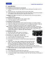 Preview for 6 page of Omax M828S User Manual