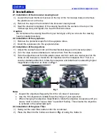 Preview for 6 page of Omax MD827S30 series User Manual