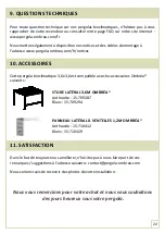 Preview for 22 page of Ombrea 15-701038 Assembly Instructions Manual