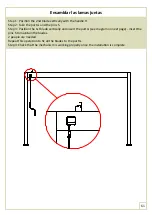 Preview for 61 page of Ombrea 15-701038 Assembly Instructions Manual