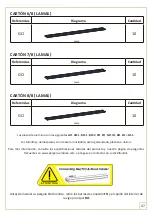 Предварительный просмотр 47 страницы Ombréa 15-728851 Instruction Manual