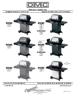 OMC broil-mate 4850-4 Assembly Manual And Parts List предпросмотр