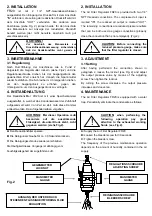 Предварительный просмотр 3 страницы OMC FR20 Installation And Maintenance Instructions