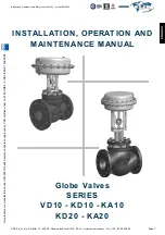 OMC VD10 Series Installation, Operation And Maintenance Manual предпросмотр