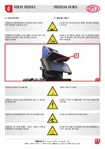 Preview for 11 page of OMCA 760 Use And Maintenance Manual