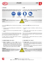 Preview for 10 page of OMCA 900 Plus Use And Maintenance Manual