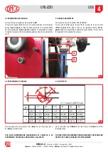 Предварительный просмотр 20 страницы OMCA 930 Use And Maintenance Manual