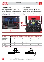 Preview for 22 page of OMCA SMV Use And Maintenance Manual