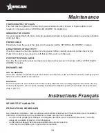 Preview for 11 page of Omcan 0020-FT Instruction Manual