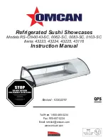 Preview for 1 page of Omcan 0062-SC Instruction Manual