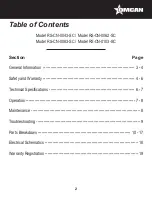 Предварительный просмотр 2 страницы Omcan 0062-SC Instruction Manual