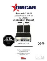 Preview for 1 page of Omcan 0515-RT Instruction Manual