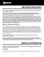 Preview for 5 page of Omcan 0920-HC Instruction Manual