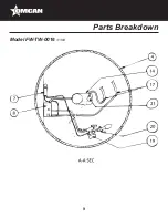 Предварительный просмотр 9 страницы Omcan 11384 Instruction Manual