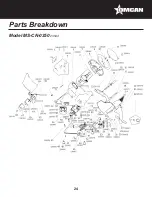 Предварительный просмотр 24 страницы Omcan 19067 Instruction Manual