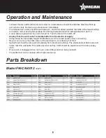 Предварительный просмотр 6 страницы Omcan 19075 Instruction Manual