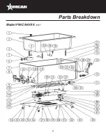 Предварительный просмотр 7 страницы Omcan 19077 Instruction Manual