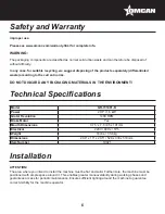 Preview for 6 page of Omcan 19921 Instruction Manual