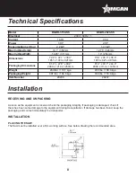 Предварительный просмотр 8 страницы Omcan 20236, 20237 Instruction Manual