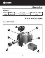 Предварительный просмотр 7 страницы Omcan 21622 Instruction Manual