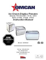 Preview for 1 page of Omcan 27941 Instruction Manual