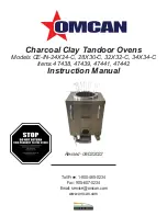 Предварительный просмотр 1 страницы Omcan 28X30-C Instruction Manual