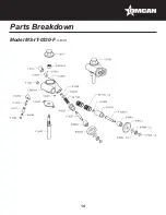 Предварительный просмотр 14 страницы Omcan 31438 Instruction Manual