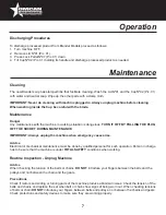 Предварительный просмотр 7 страницы Omcan 31502 Instruction Manual