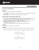 Предварительный просмотр 9 страницы Omcan 31780 Instruction Manual