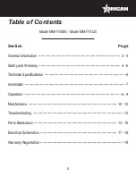 Предварительный просмотр 2 страницы Omcan 37450 Instruction Manual