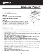 Предварительный просмотр 5 страницы Omcan 37450 Instruction Manual