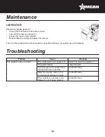 Предварительный просмотр 12 страницы Omcan 37450 Instruction Manual