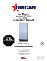Omcan 37864 Instruction Manual preview