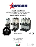 Omcan 39677 Instruction Manual preview