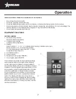 Предварительный просмотр 7 страницы Omcan 39677 Instruction Manual