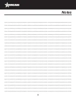 Предварительный просмотр 9 страницы Omcan 41373 Instruction Manual