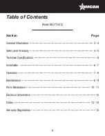 Предварительный просмотр 2 страницы Omcan 41419 Instruction Manual