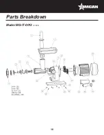 Предварительный просмотр 10 страницы Omcan 41419 Instruction Manual