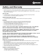 Предварительный просмотр 6 страницы Omcan 41937 Instruction Manual