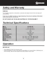 Preview for 6 page of Omcan 43074 Instruction Manual