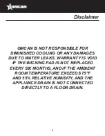 Preview for 3 page of Omcan 43549 Instruction Manual