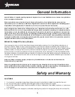 Preview for 5 page of Omcan 43549 Instruction Manual