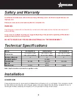 Предварительный просмотр 6 страницы Omcan 44198 Instruction Manual