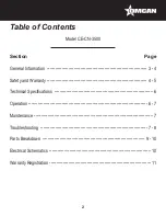 Предварительный просмотр 2 страницы Omcan 44226 Instruction Manual