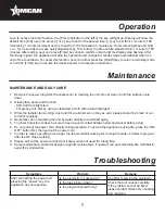 Предварительный просмотр 7 страницы Omcan 44226 Instruction Manual