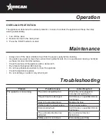 Preview for 9 page of Omcan 44306 Instruction Manual