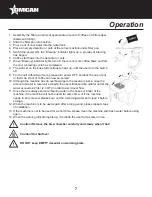 Preview for 7 page of Omcan 44313 Instruction Manual