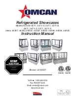 Omcan 44382 Instruction Manual preview