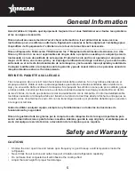 Preview for 5 page of Omcan 44471 Instruction Manual