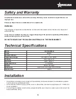 Preview for 6 page of Omcan 44519 Instruction Manual